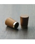 Durable Using Easy Open End Cosmetic Packing Bottle Cap Wooden Color Bottle Cap