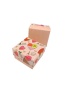 Pink Cubic Cosmetic Paper Gift Box Custom Perfume Bottle with Box Packaging