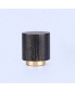 Factory Sale Various 15mm Cosmetic Wooden Caps Cycle Black Wood Perfume Cap