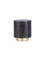 Factory Sale Various 15mm Cosmetic Wooden Caps Cycle Black Wood Perfume Cap