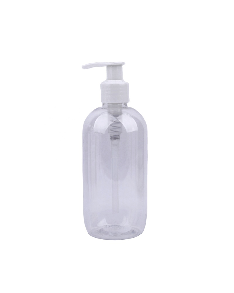 Hot Sale 250ml Empty Lotion Pet Bottle Manufacturers Plastic Shampoo Bottles with Pump