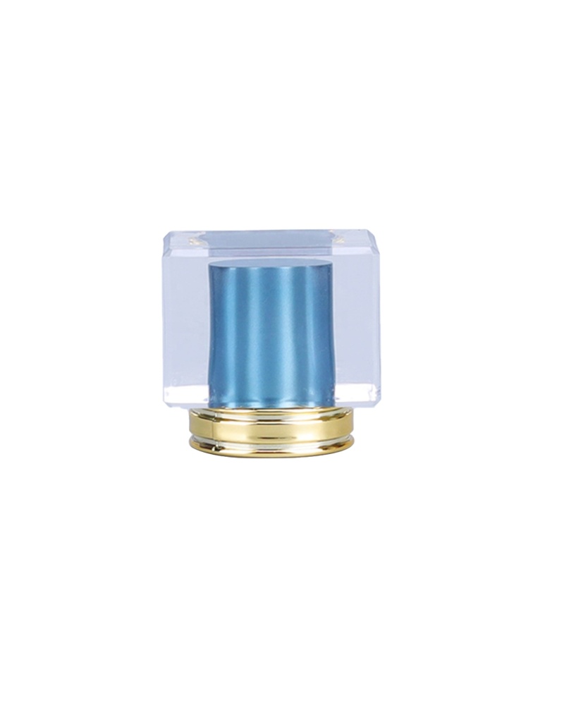 PCW-043 15mm low price blue color perfume bottles providers plastic cap