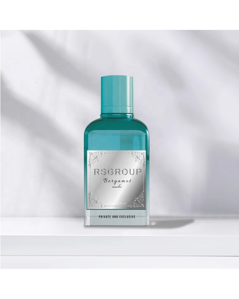 110ml Luxury Color Perfume Stylish Bottle Custom Made Glass Refillable Perfume Bottle with Label