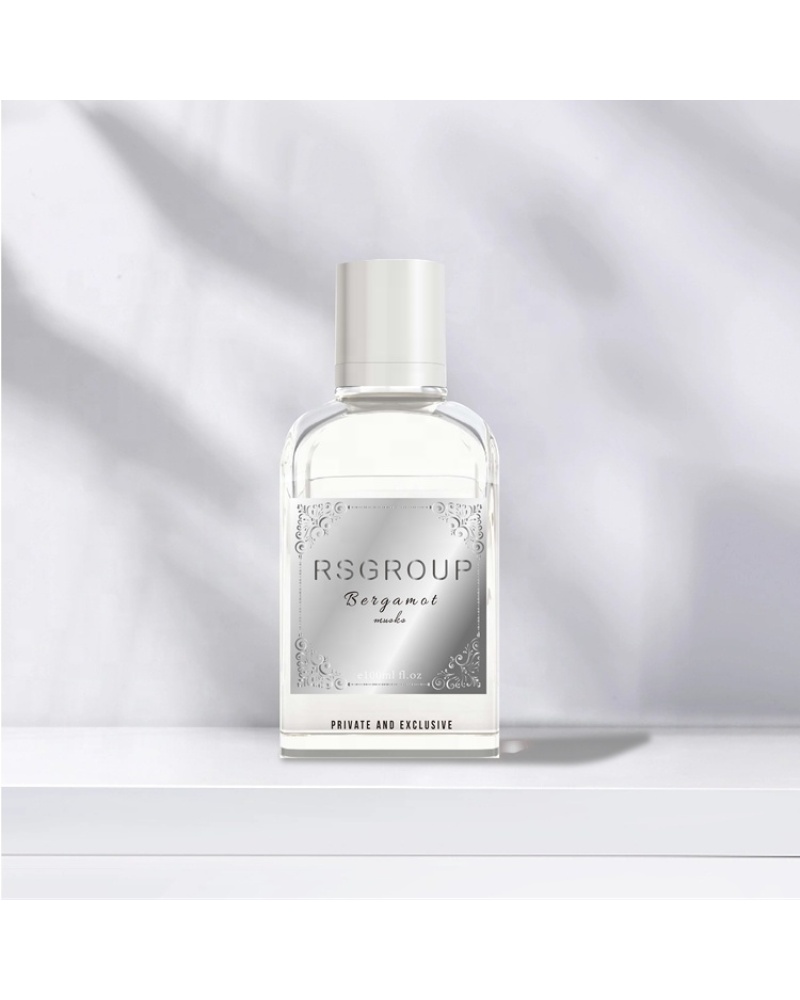 110ml Luxury Color Perfume Stylish Bottle Custom Made Glass Refillable Perfume Bottle with Label