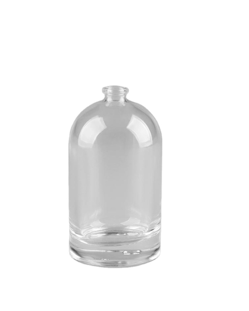 Manufacture Crimp Type Glass Perfume Bottle 100ml for Skincare Fragrance Packaging