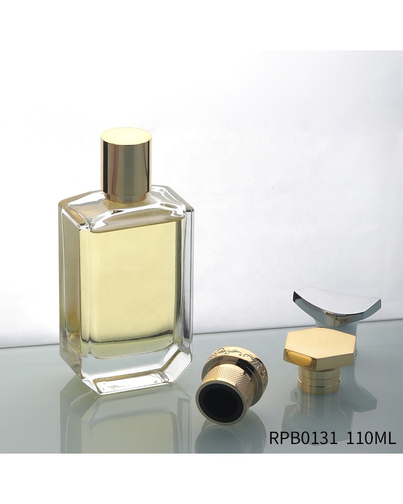 High End Transparent Empty Rectangular Pocket 110ml Perfume Perfumes