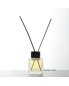 Cylinder Empty Aroma Bottle Round Shape Perfume Glass Diffuser Bottle With Caps