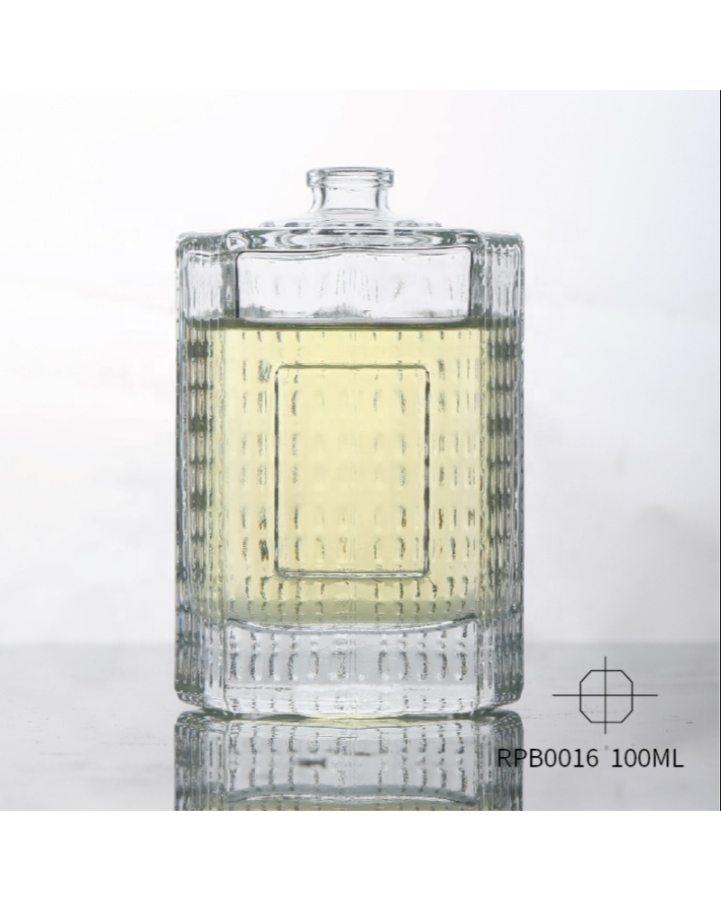 High Quality Square Perfume Bottle 100ml Original Empty Designer Perfume Bottle