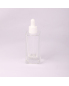 15ml 30ml Essential Oil Bottle Cosmetic Packaging White Refillable Perfume Square Glass Dropper Bottle