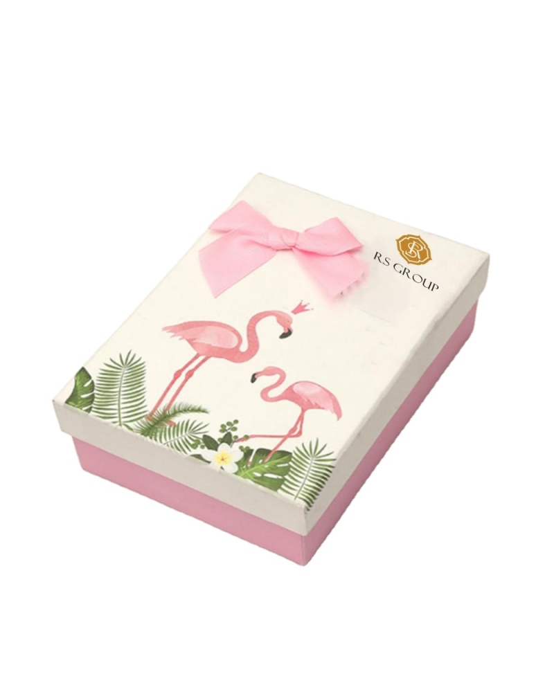 New Made Beautiful Pattern Paper Cosmetic Gift Box Custom Make Up Packaging Box with Lid