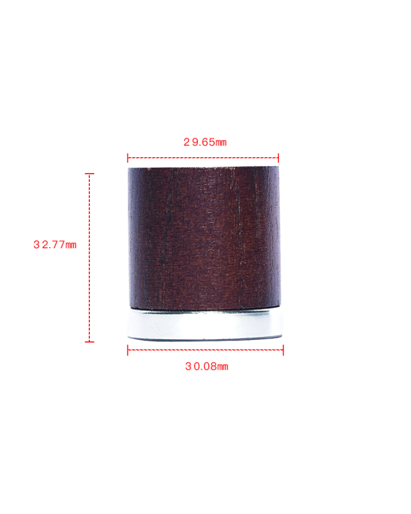 Northeast China Ash Wood Cylindrical Brown 50ml Spray Bottle Cap 15mm perfume wood cap