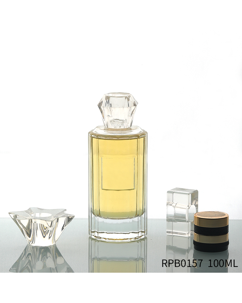 Factory Supply Fashion Luxury 50ml 100ml Unique Perfume Glass Bottle