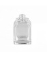 Crimps Perfume Bottle Arabic Designs Square Perfume Glass Bottle 30ml with Complex Neck