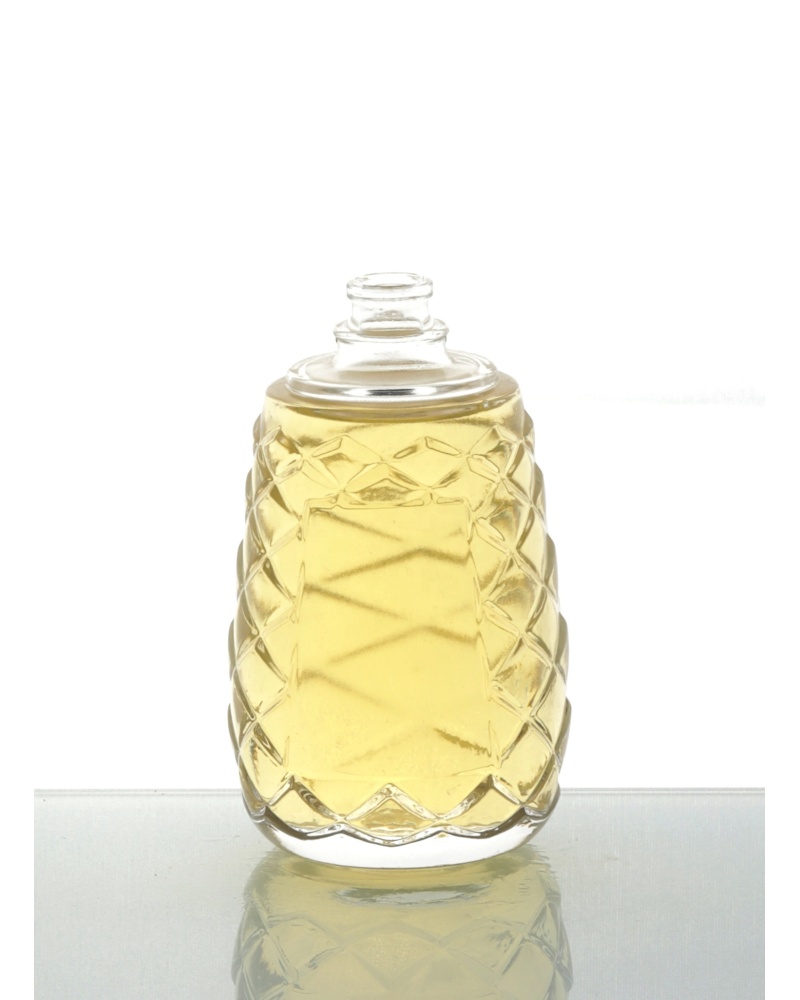 China Factory Design Pineapple Shape Glass 130ml Empty Perfume Bottles for Sale