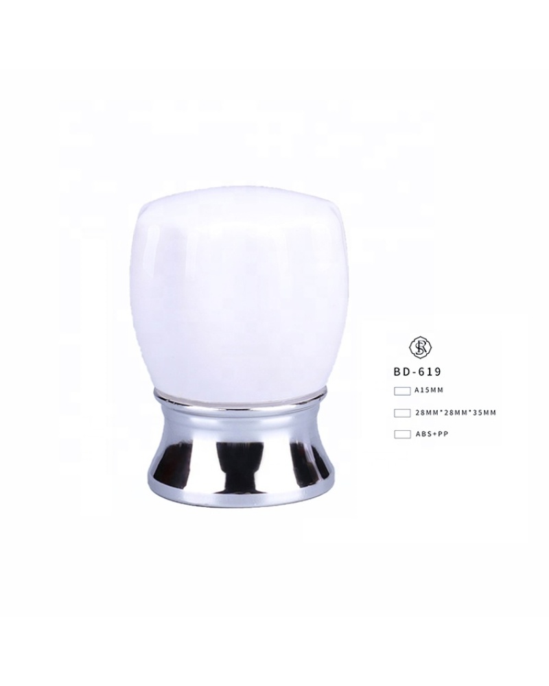 China made PP perfume plastic end cap T-shaped black cap