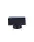 China made PP perfume plastic end cap T-shaped black cap