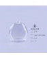 Customized Packaging Round Clear Empty Spray 100ml Perfume Glass Bottle
