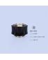 New Model Luxury Cap Spray Pump Black Gold Cosmetic Bottle Plastic Perfume Cap