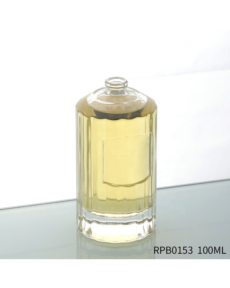 Perfume Bottles Manufacturer Clear Spray Perfume Bottle Glass 100ml with Box