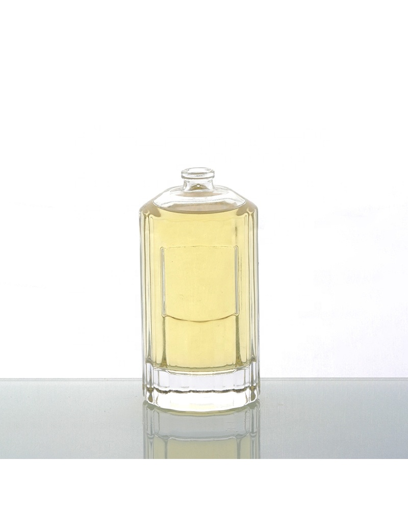 Perfume Bottles Manufacturer Clear Spray Perfume Bottle Glass 100ml with Box