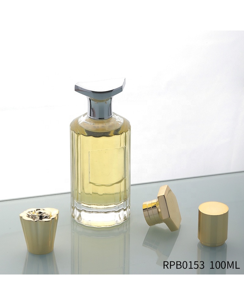 Perfume Bottles Manufacturer Clear Spray Perfume Bottle Glass 100ml with Box