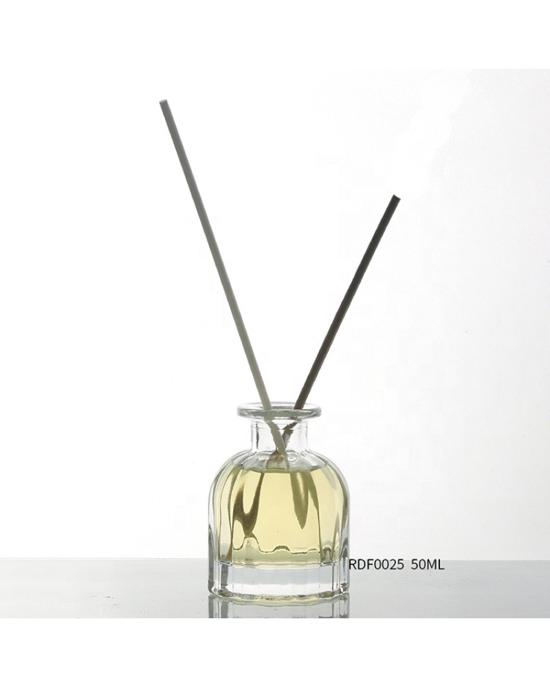 Hot Sell Aromatherapy Bottle Perfume 50ml Reed Diffuser Glass Bottle