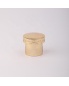 Manufacturers Supplier Gold Cylinder Zamac Elegant Luxury Perfume Bottle Cap