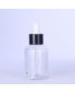 30ml Clear Thick High Quality Packaging Dropper Essential Oil Slant Shoulder Glass Bottle