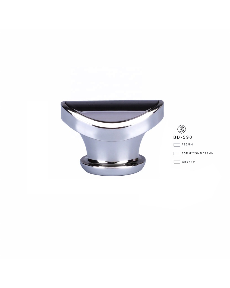 Custom Logo Printing Perfume Spray Cap Popular Silver Bottle Plastic Cap
