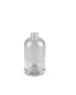 30ml cylindrical fragrance bottle transparent cosmetic perfume glass bottles with private label