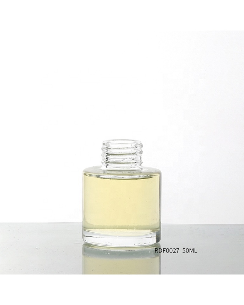 Custom Design Empty Perfume Rattan Diffuser Glass Bottle