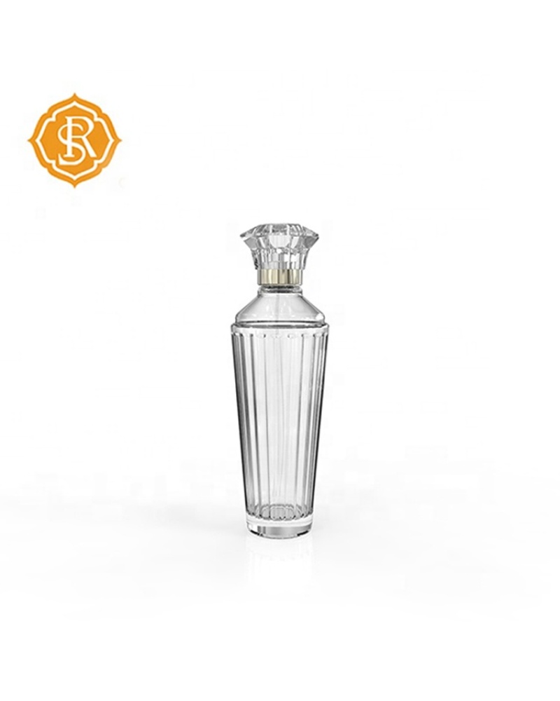 Clear Spray Fragrance Vase Empty Luxury Perfume Bottle 100ml Glass Bottle Spray Bottle