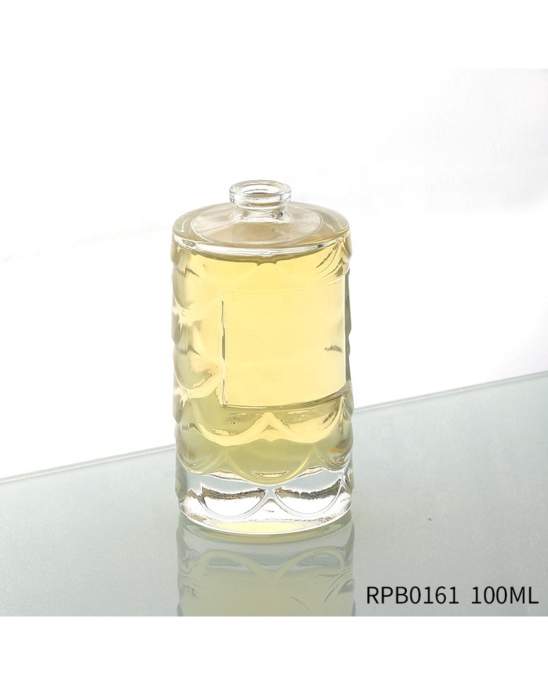 Wholesale Dubai Crimp Neck Empty Fragrance Bottle Luxury Perfume Bottles 100ml with Packaging