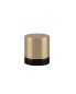 CAL-013 Aluminum cosmetic bottle dubai cylindrical caps perfume black lid