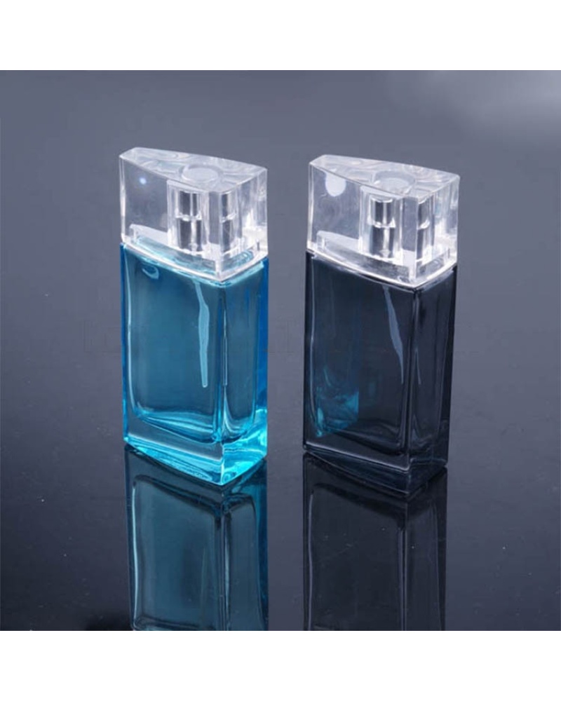 Custom 60ml Empty Glass Spray Empty Perfume Bottles with Different Colors