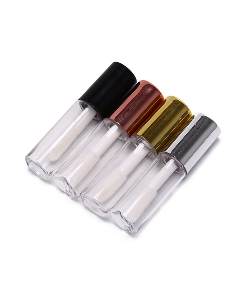 Plastic Lip Balm Tube Lipstick Sample Cosmetic Container Refillable Unique Mini Lipgloss Color Lip Gloss Tube