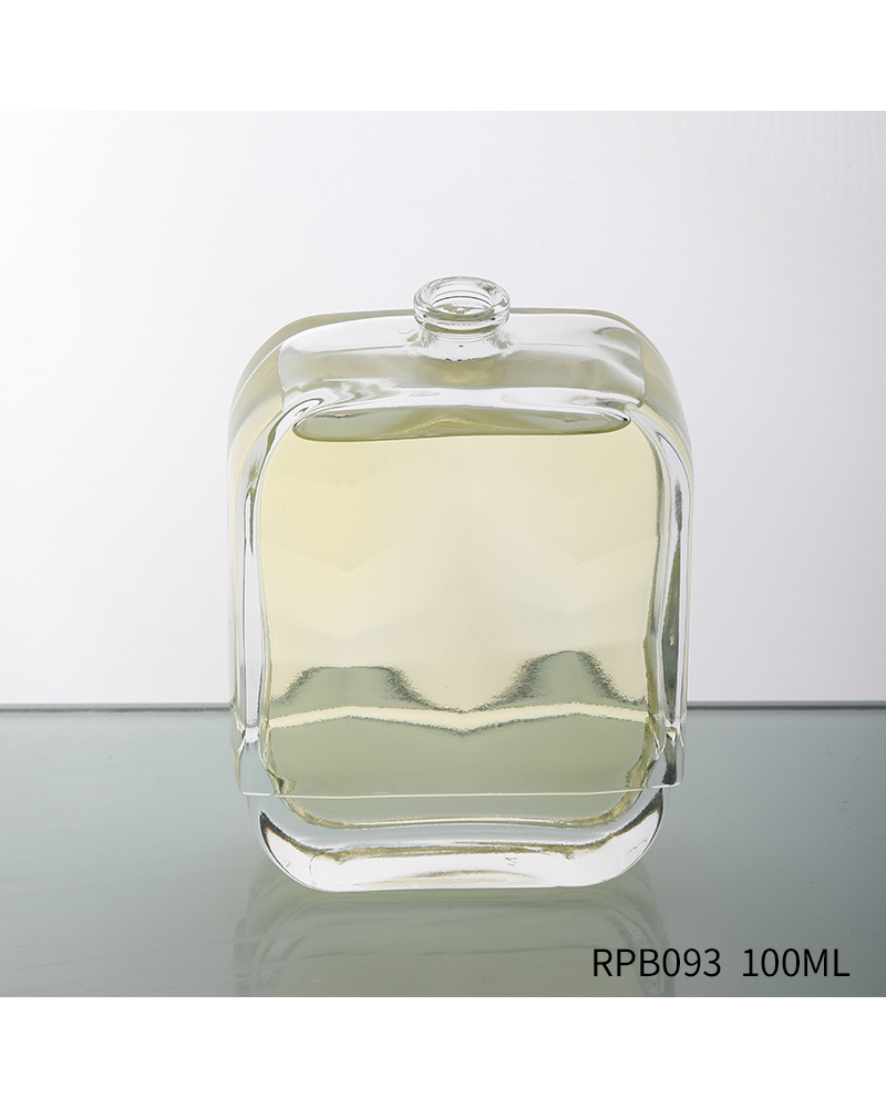Wholesale Empty Fancy Cheap Luxury Perfume Bottle Packaging Spray Perfume Bottle Square 100ml