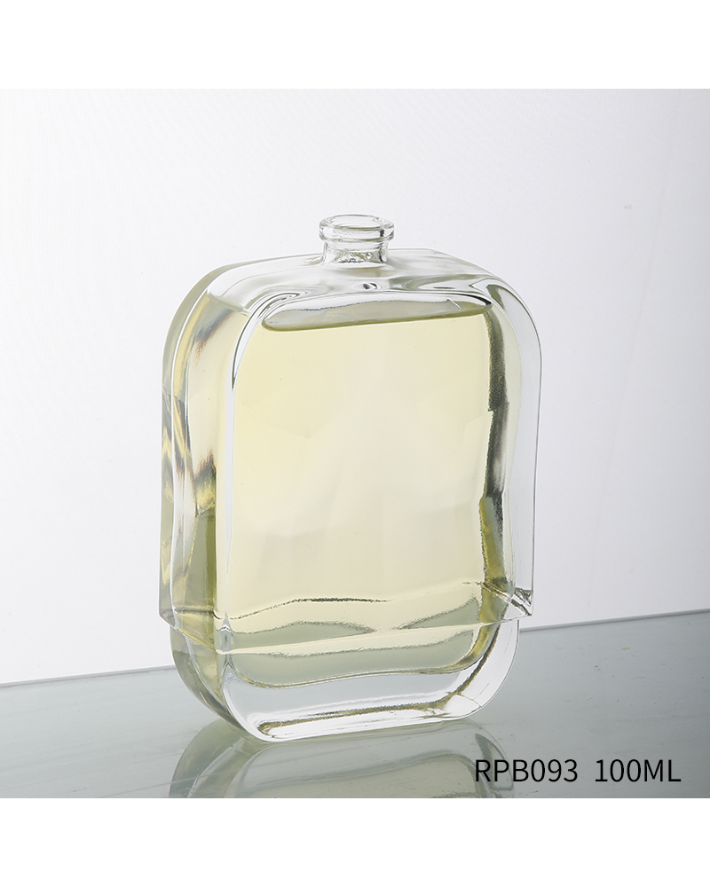 Wholesale Empty Fancy Cheap Luxury Perfume Bottle Packaging Spray Perfume Bottle Square 100ml