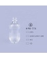 Cheap price 100mm clear glass bottles round shape bottles custom color/logo perfume bottles