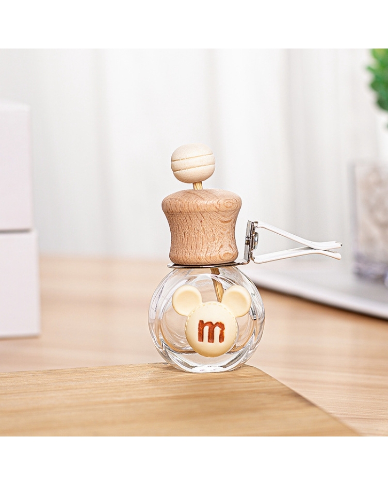Cartoon Air Outlet Glass Bottle Empty 10ml Perfume Reed Diffuser Aromatherapy Bottles