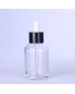 High Quality Cosmetic Glass Bottle Clear Essential Oil Bottle with Dropper