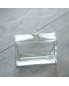 Custom Empty Transparent Cosmetic 100ml Fragrance Square Glass Cheap Perfume Bottles