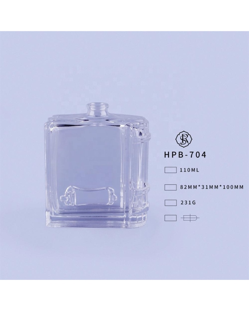 100ml Luxury Complex Pattern New Packaging Spray Perfume Glass Bottles