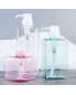 Factory Spot PETG 250ml Packaging Square Shampoo Cosmetic Plastic Lotion Pump Bottle for Body