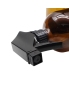 30ml 50ml Trigger Sprayer Bottle Amber Glass Boston Round Spray Bottle with Pump