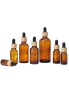 5ml 10ml 15ml 20ml 30ml 50ml 100ml Clear Amber Serum 10 ml Bamboo Glass Essential Oil Bottle
