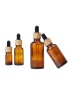 5ml 10ml 15ml 20ml 30ml 50ml 100ml Clear Amber Serum 10 ml Bamboo Glass Essential Oil Bottle