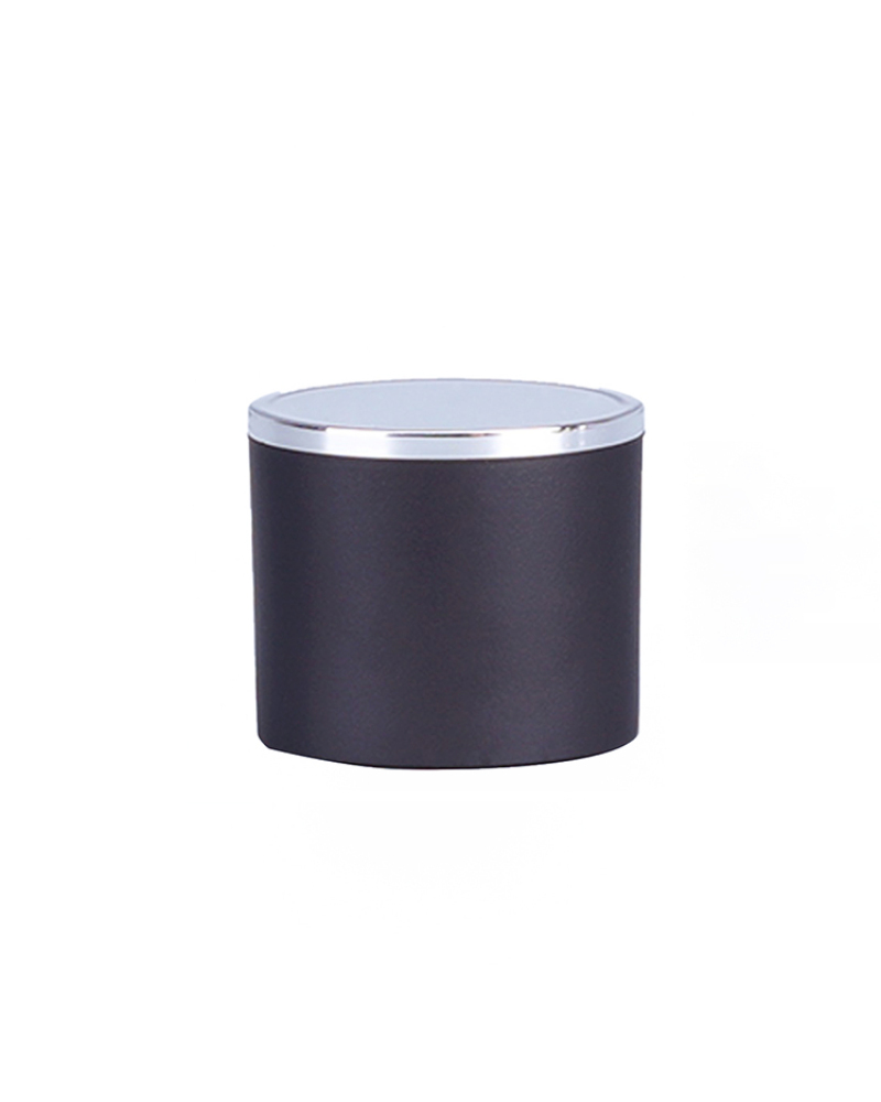 Factory good price ABS+PP perfume luxury seal cap 15mm plastic caps with black color