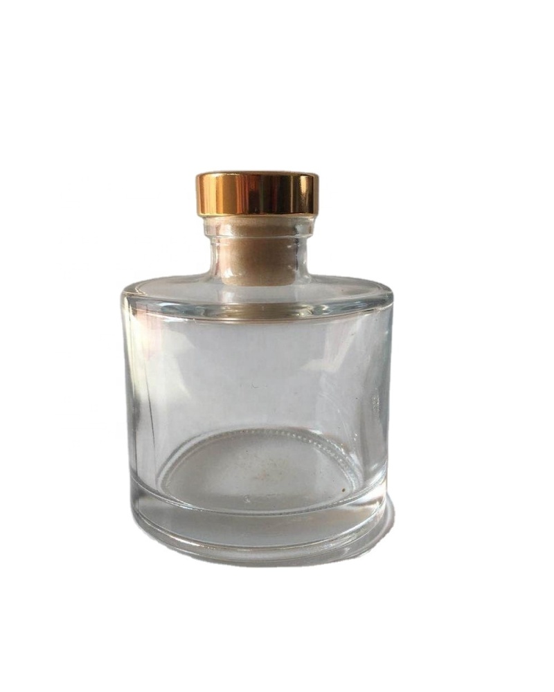 100ml Perfume Aromatherapy Bottle Round Design Reed Glass Bottle for Diffuser