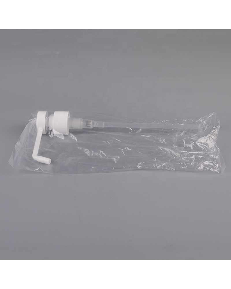 PP White Transparent Shampoo 28 410 Lotion Plastic Long Nozzle Pump Dispenser